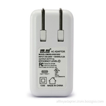 5V 1A white charger